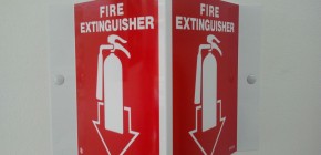 Fire Extinguisher signs